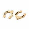 201 Stainless Steel Charms STAS-E188-05G-3