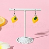 AB Color Resin Dangle Earring EJEW-FS00011-7