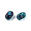 Picasso Spray Painted Glass Seed Beads SEED-T006-04-12-5