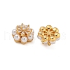 Brass Micro Pave Cubic Zirconia Pendants KK-U036-17G-2