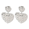 304 Stainless Steel Ear Studs EJEW-P270-06B-P-1