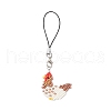 Glass Seed Bead Beaded Charm Mobile Straps HJEW-MZ00266-02-2