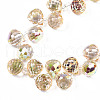 Transparent Glass Beads Strands X-GLAA-T006-14D-3