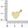 Brass Enamel Pendants KK-U068-01G-02-3