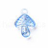 Autumn Theme Transparent Acrylic Pendants X-MACR-N013-027-3