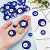 Olycraft 25Pcs 5 Style Transparent Glass Pendants LAMP-OC0001-60-3