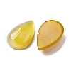 Natural Yellow Agate Cabochons G-B082-09-2