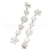 Non-Tarnish 304 Stainless Steel Stud Earrings for Women EJEW-Z053-04P-2