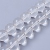 Synthetic Quartz Crystal Beads Strands G-K298-12-1