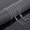Unicraftale 304 Stainless Steel Box Chain Necklace Making MAK-UN0001-05P-2