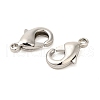 Rack Plating Brass Lobster Claw Clasps KK-F090-27P-02-2