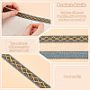 12M Braided Polyester Rhombus Ribbons SRIB-WH0011-267C-4
