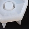 Hexagon Candlestick Food Grade Silicone Molds DIY-D071-04-5