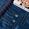 SOFPLATE 30Pcs 2 Colors Iron Ball Chain Necklace Making MAK-SP0001-06A-4