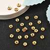 Brass Rhinestone Spacer Beads RB-A014-L6mm-20G-2