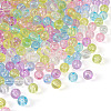Cheriswelry 560Pcs 7 Colors Transparent Acrylic Beads MACR-CW0001-10-15