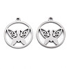 Non-Tarnish 304 Stainless Steel Pendants STAS-N095-061-1