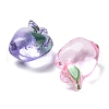 Transparent Acrylic Pendants OACR-B032-05-2