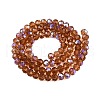 Electroplate Glass Beads Strands EGLA-A044-T6mm-L04-3