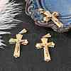 Golden 304 Stainless Steel Crucifix Cross Big Pendants for Easter STAS-V0493-79B-4