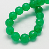 Natural Jade Bead Strands G-R166-10mm-08-2