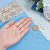   1600Pcs 4 Styles Glass Bugle Beads SEED-PH0002-08B-3