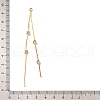 Brass Micro Pave Clear Cubic Zirconia Big Pendants KK-G510-03G-3