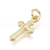 Brass Pendants KK-Z100-23G-2