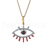 201 Stainless Steel Pendants Necklace NJEW-MZ00034-2