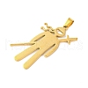 304 Stainless Steel Pendants STAS-Z069-03G-2