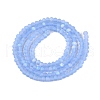 Transparent Glass Beads Strands EGLA-A044-T1mm-MB14-3