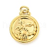 304 Stainless Steel Pendants Rhinestone Settings STAS-O009-01H-G-1