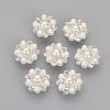 Alloy Rhinestone Shank Buttons RB-S065-05-2