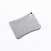 Tarnish Resistant 304 Stainless Steel Pendants STAS-D445-035-2