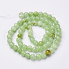 Natural Flower Jade Beads Strands GSR6mmC193-3