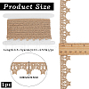 Star Polyester Lace Trim Ribbon OCOR-WH20003-12A-2