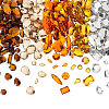 AHADERMAKER 500Pcs 5 Colors Acrylic Sew On Rhinestones DIY-GA0007-25A-1