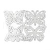 Butterfly Carbon Steel Cutting Dies Stencils DIY-R079-005-3