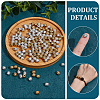   200Pcs 2 Colors Tibetan Style Alloy Beads TIBEB-PH0005-22-4