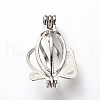 Brass Locket Pendants KK-S319-18P-2