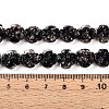 Luminous Handmade Gold Foil Glass Beads Strands FOIL-N029-01I-5