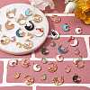 40Pcs 20 Style Golden Alloy Enamel Pendant ENAM-SZ0002-11-5