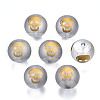 Electroplate Glass Beads EGLA-T009-26D-1