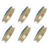 6 Rolls 6 Size Copper Jewelry Wire CWIR-FG0001-05LG-1