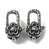 925 Thailand Sterling Silver Lobster Claw Clasps STER-D003-39AS-1