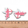 Printed Wood Pendants WOOD-T032-04V-3
