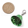 Iron Bell Pendant Decoration HJEW-JM02490-5