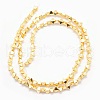 Electroplate Non-magnetic Synthetic Hematite Beads Strands G-L485-22-G-3
