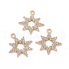 Alloy Crystal Rhinestone Pendants FIND-C019-53KCG-3