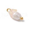 Flower Acrylic Charms PALLOY-JF03588-06-4